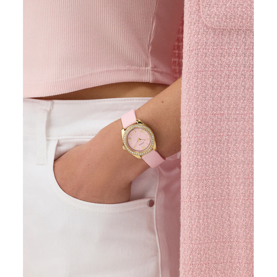 Women Mini Luna Pink Watch