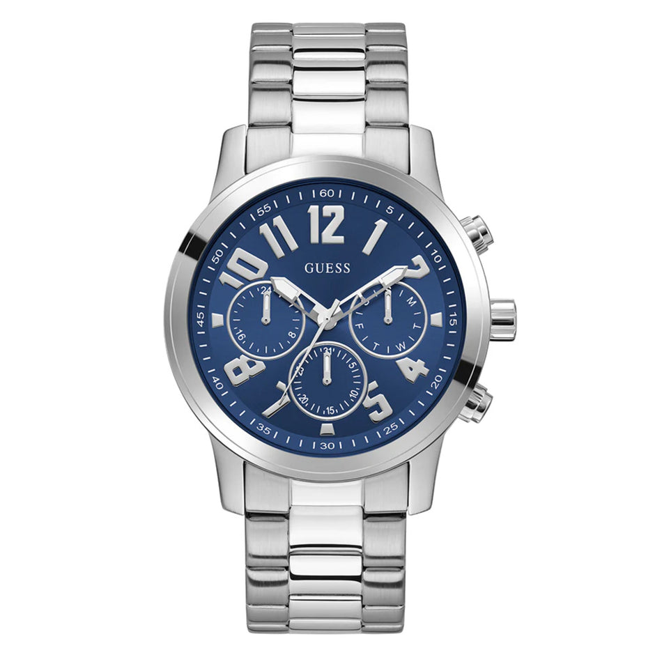Men Parker Silver Watch