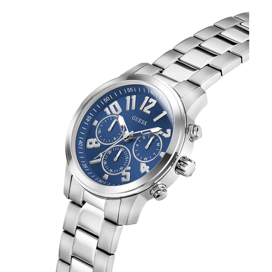 Men Parker Silver Watch