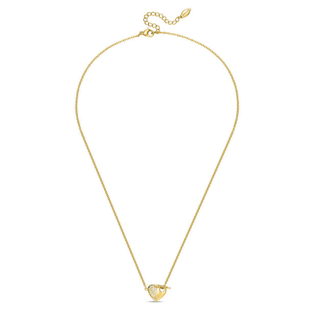 Women Heartstone Gold Necklace
