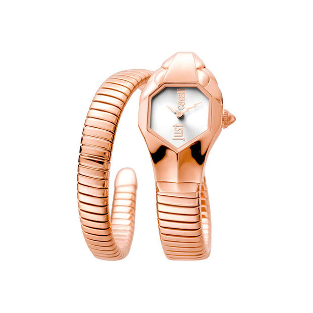 Women Snake Glam Rose Gold Watch