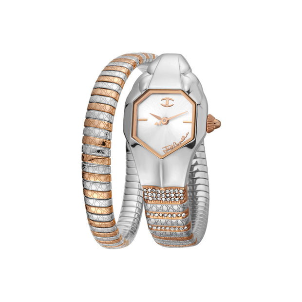 Women Glam Rose Two Tone Watch