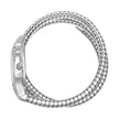 Women Just Glam Evo7 Silver Watch