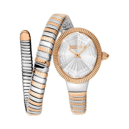 Women Snake Silver 23mm Watch