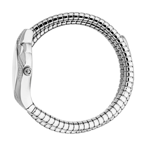 Women Cristallo Silver 22X36.5mm Watch