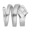 Women Cristallo Silver 22X36.5mm Watch