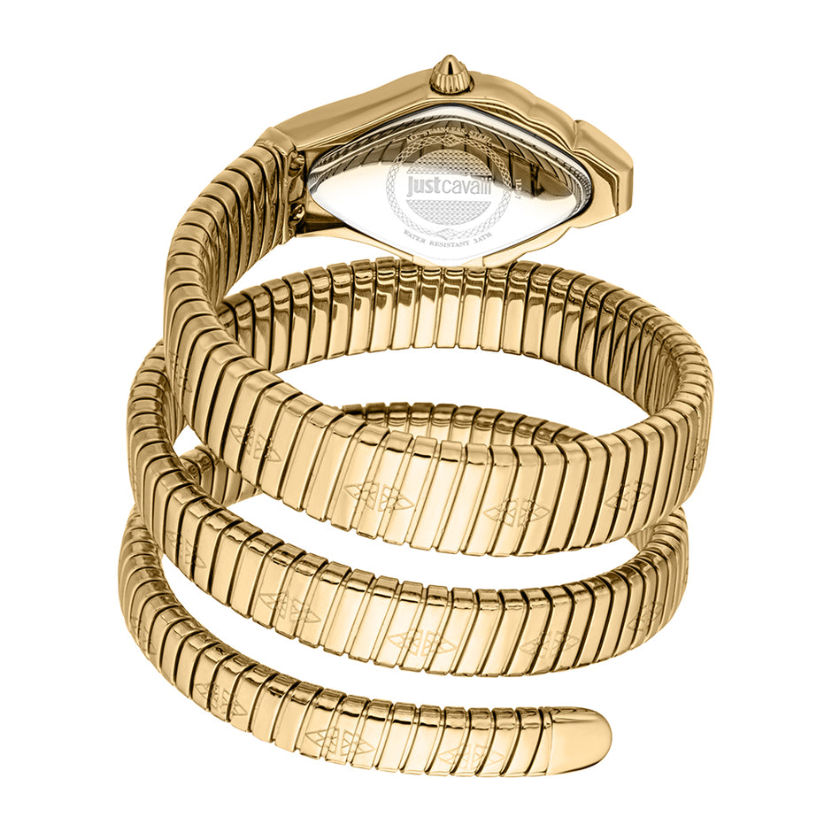 Women Cristallo Gold 22X36.5mm Watch