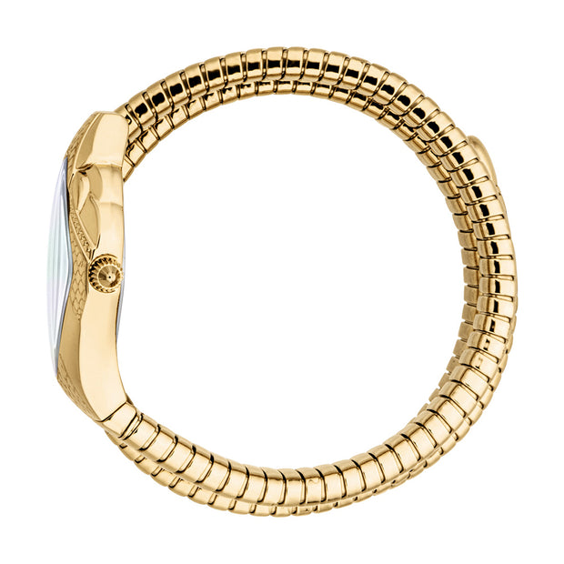 Women Cristallo Gold 22X36.5mm Watch