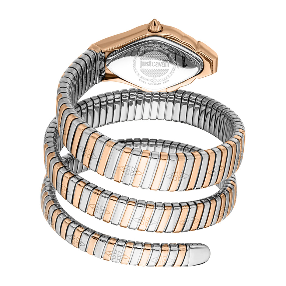 Women Cristallo Two Tone 22X36.5mm Watch