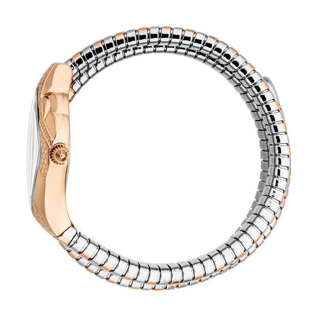 Women Cristallo Two Tone 22X36.5mm Watch