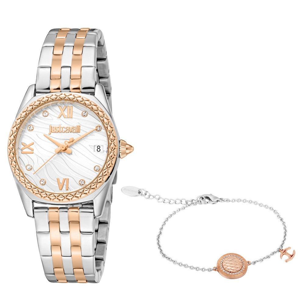 Women Animalier Silver 30mm Watch