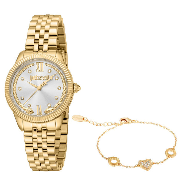 Women Valentine's Silver Watch