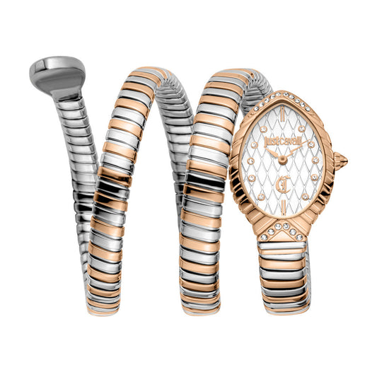 Women Specchio Snake Two Tone Watch