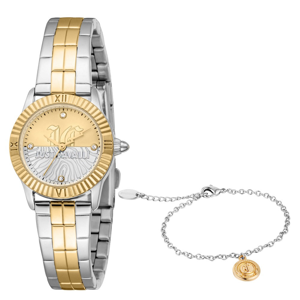 Women Raffinata Gold Watch Set