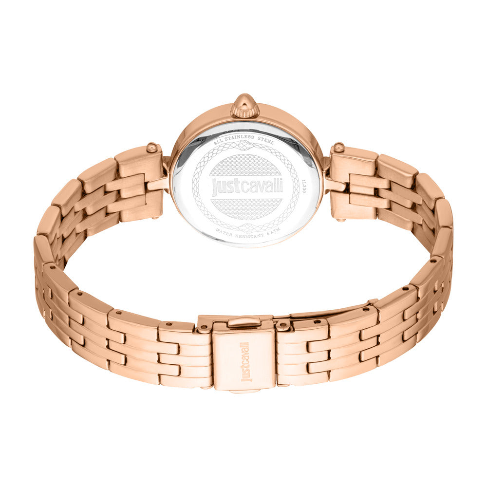 Women Attraente Rose Gold Watch Set