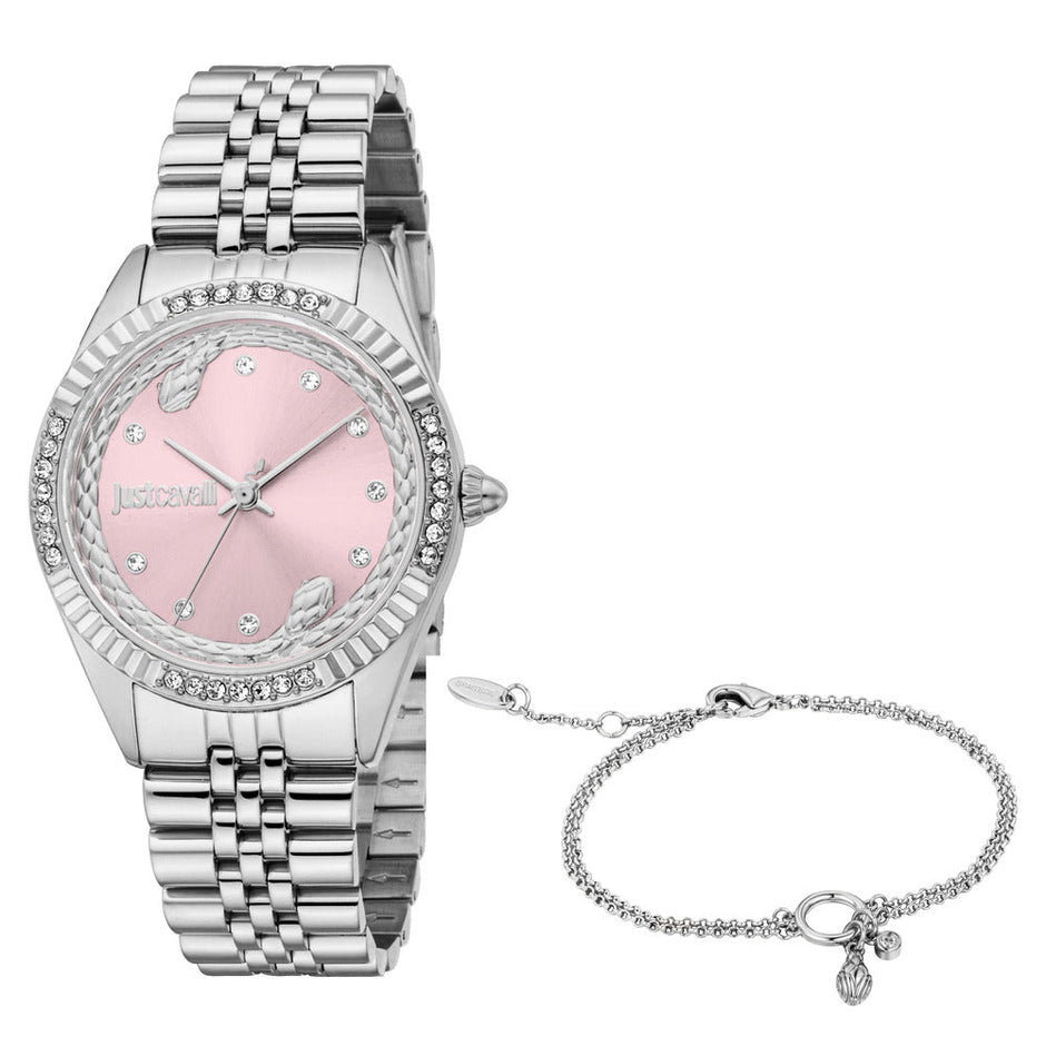 Women Vittoria Silver 32mm Watch Set