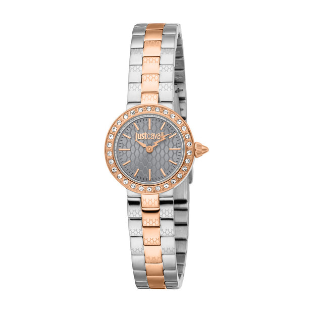 ساعة سيرينيتا ثنائية اللون للنساء مقاس 