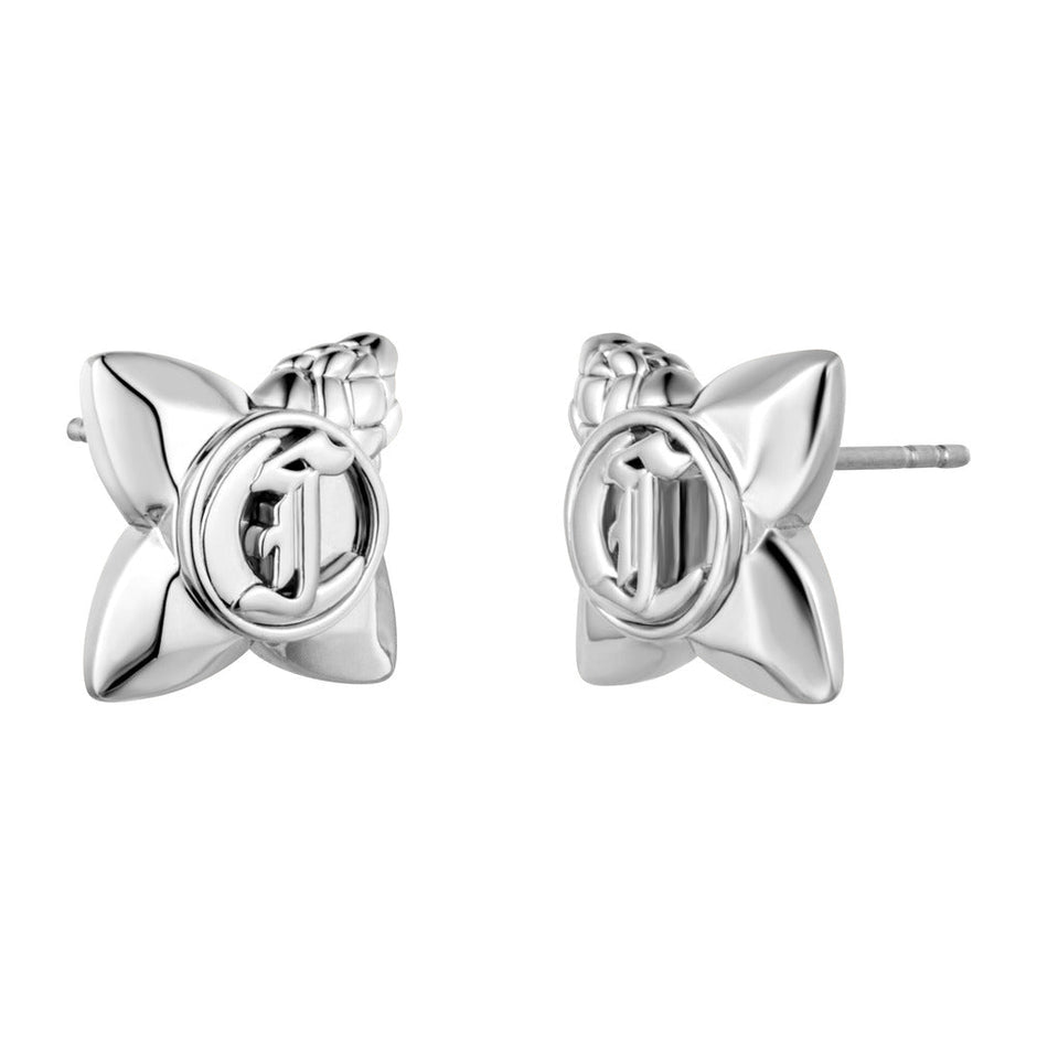 قرط نسائي فضي