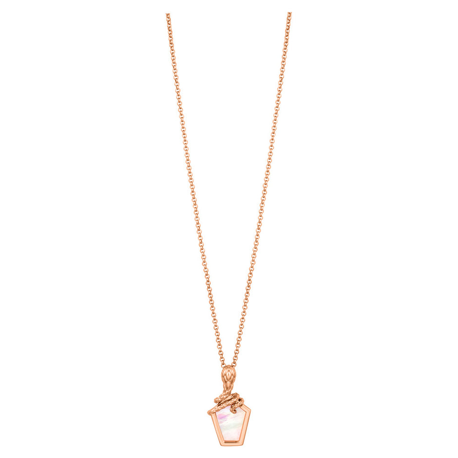 Women Rose Gold Necklace