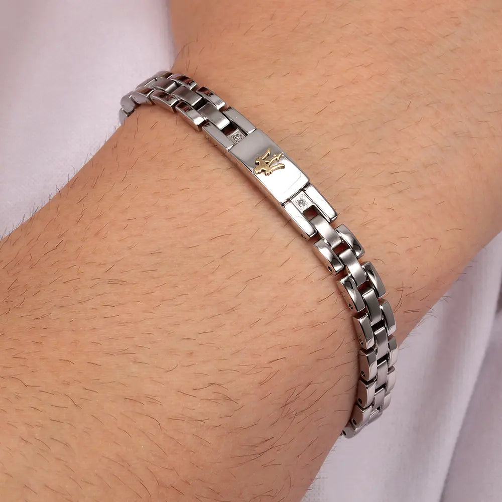 Men White Bracelet