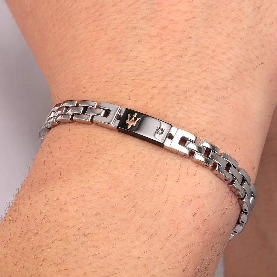 Men White Bracelet