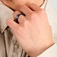 Men Blue Ring