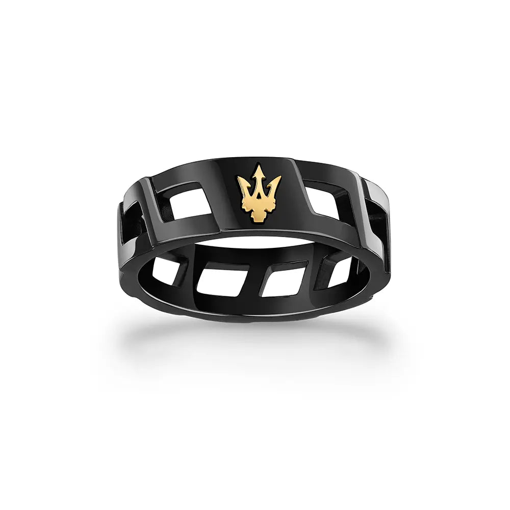 Men Black/Gold Ring