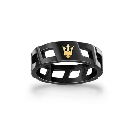 Men Black/Gold Ring