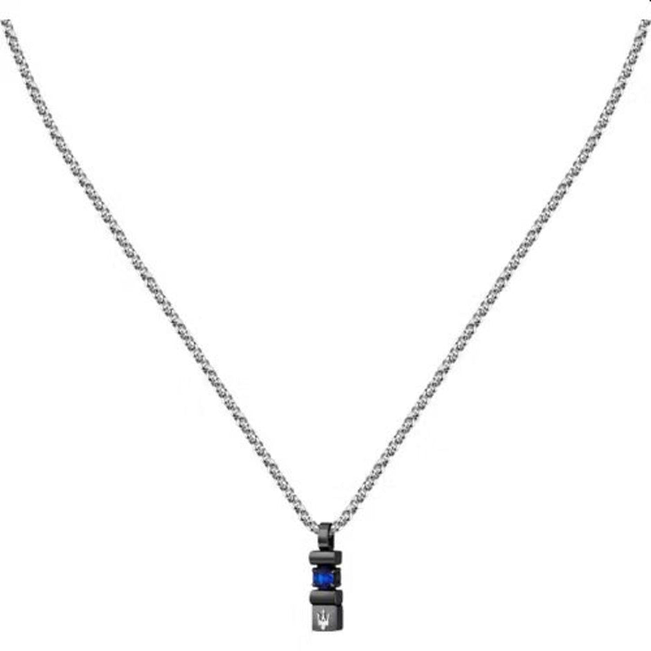 Men Sapphire  Necklace