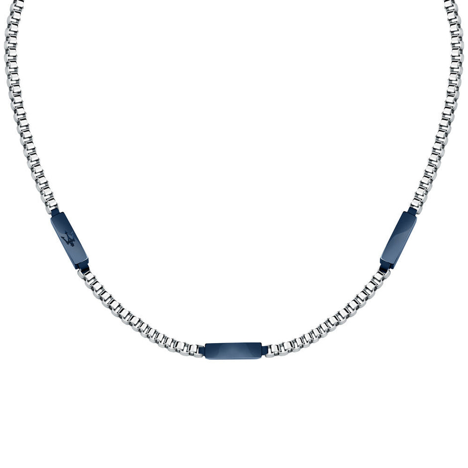 Men Iconic Silver Necklace