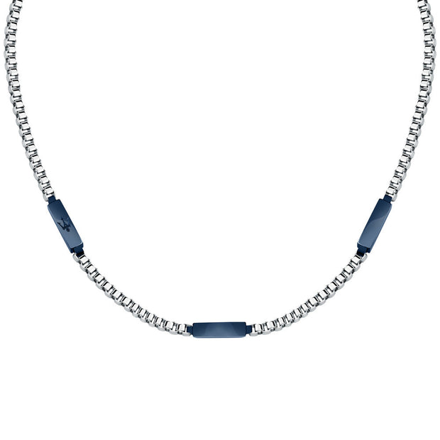 Men Iconic Silver Necklace