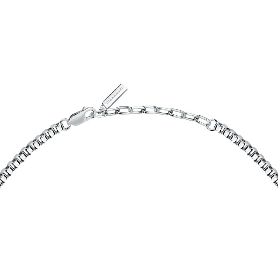 Men Iconic Silver Necklace