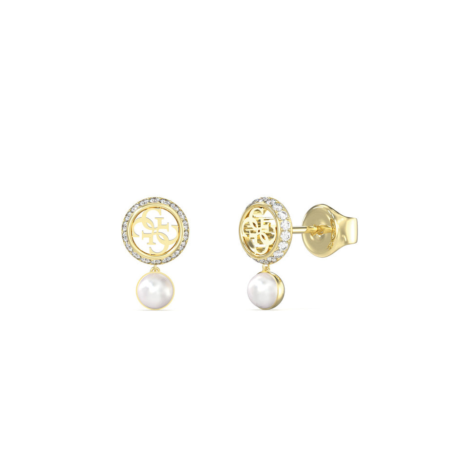 Women Tiny Pearly Earrings