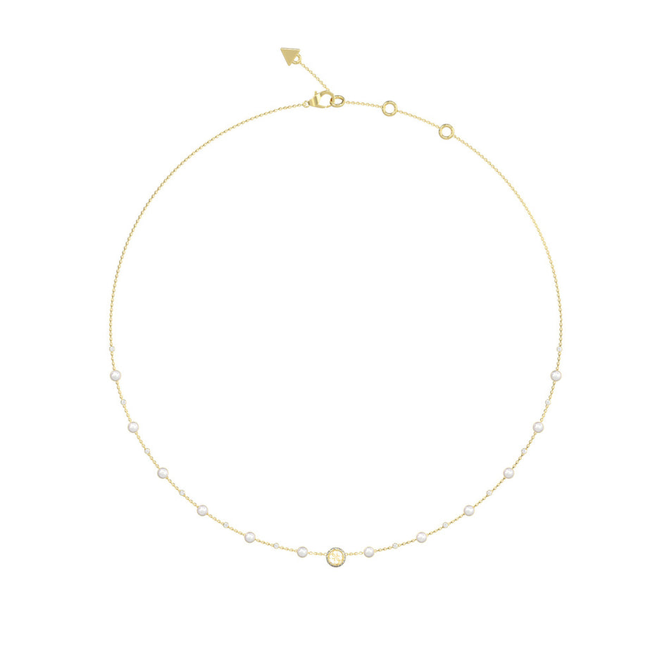 Women Tiny Pearly Necklace