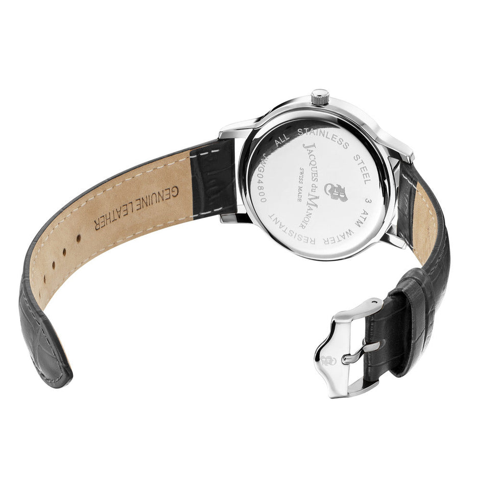 Men Genesis Black 38mm Watch