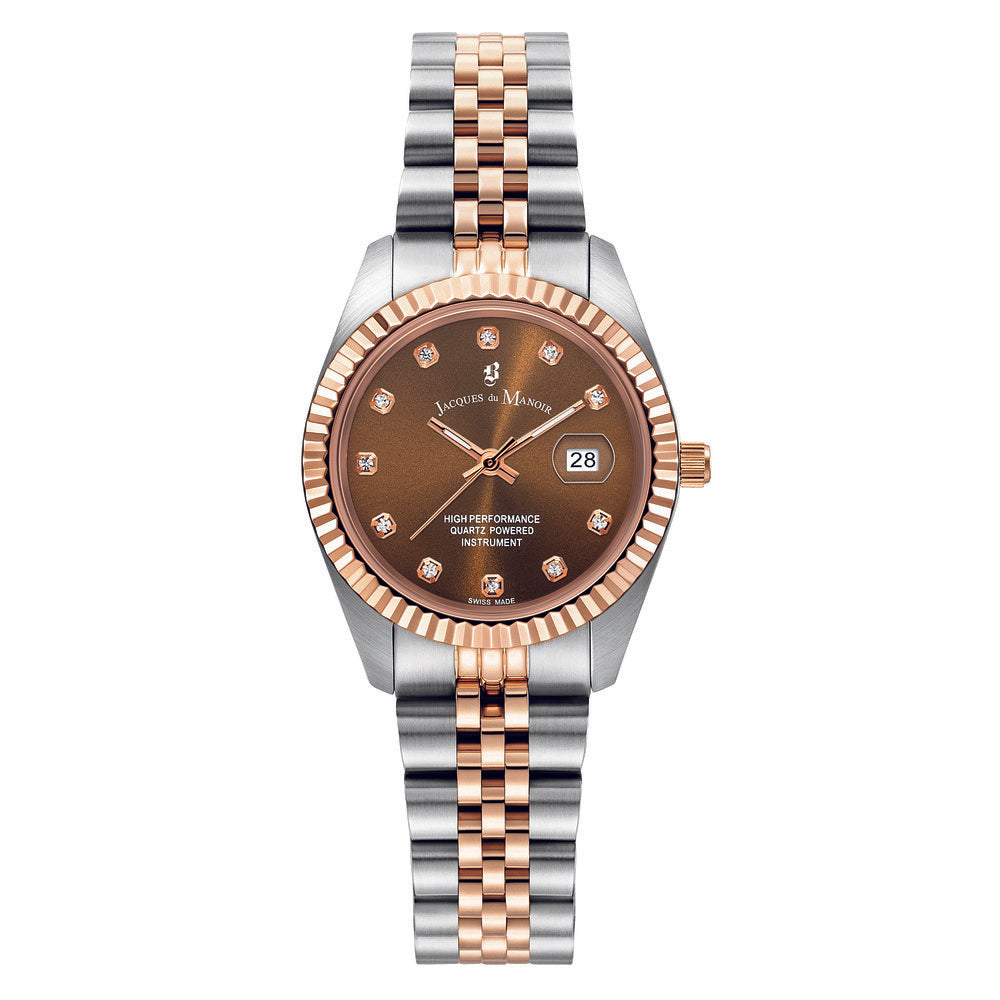 Women Inspiration Two Tone Watch