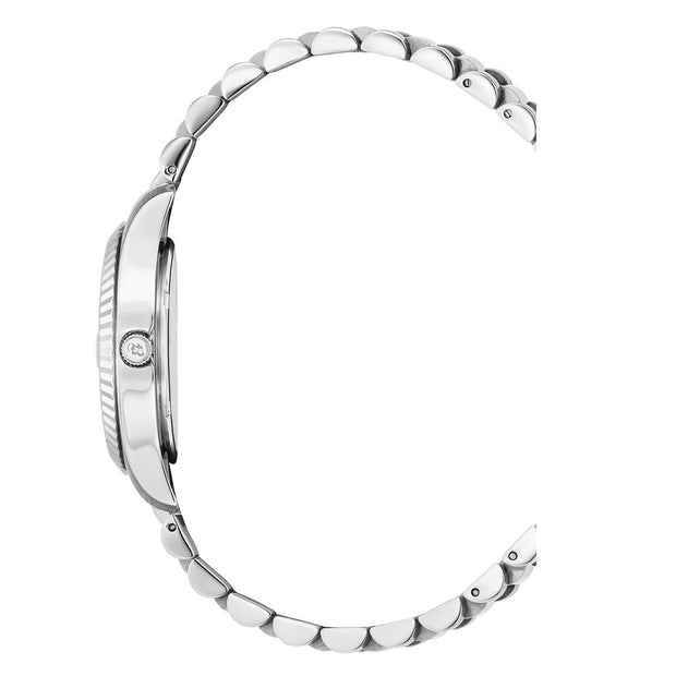 Women Inspiration Roman Silver 34mm Watch
