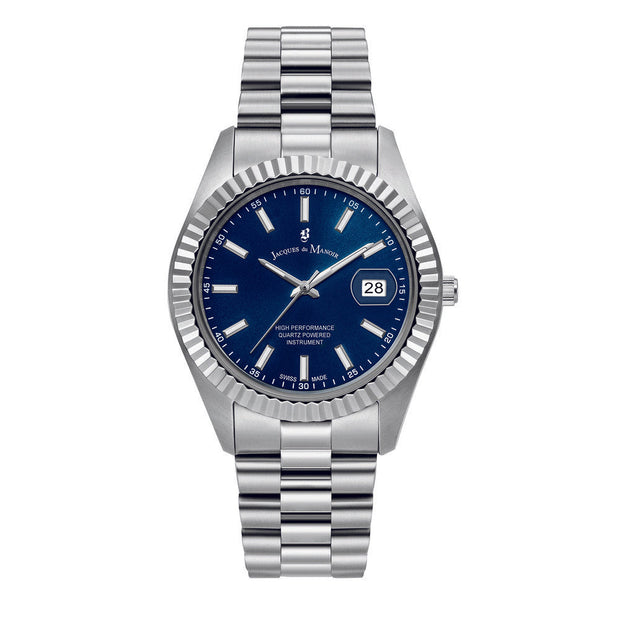 Men Inspiration Silver Watch