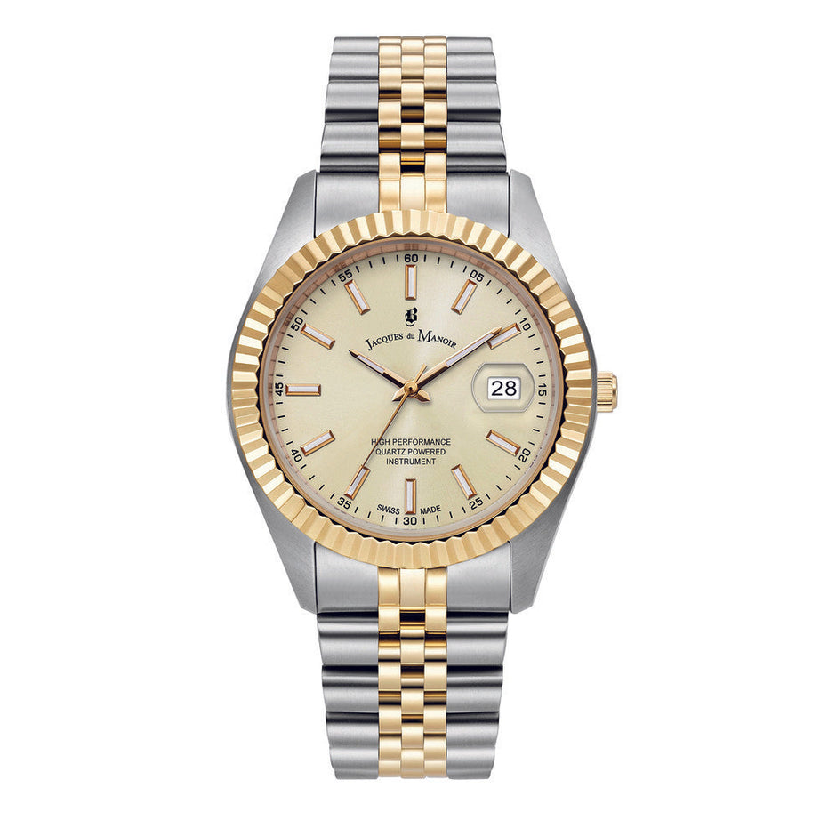 Men Inspiration Two Tone Watch