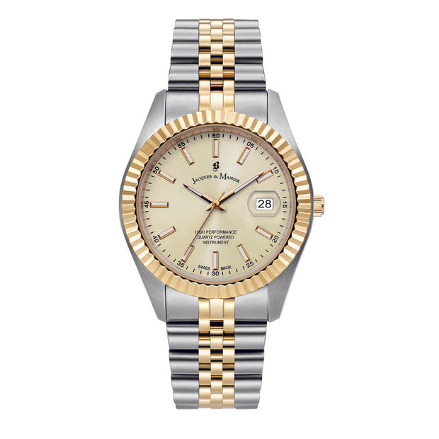 Men Inspiration Two Tone Watch