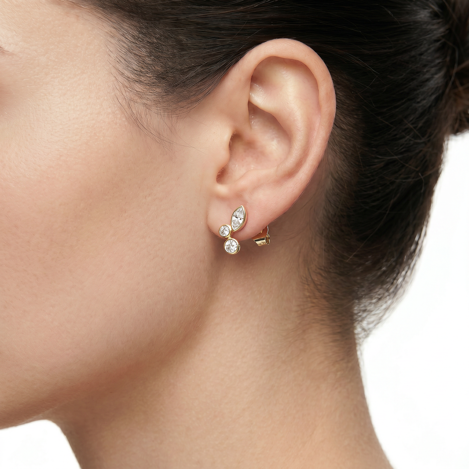 Women Gold Earring