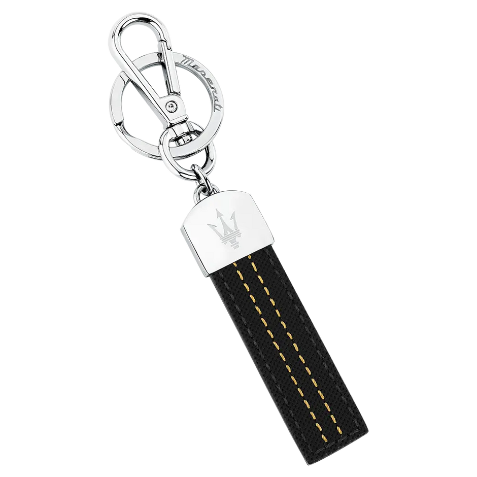 Men Black Key Ring