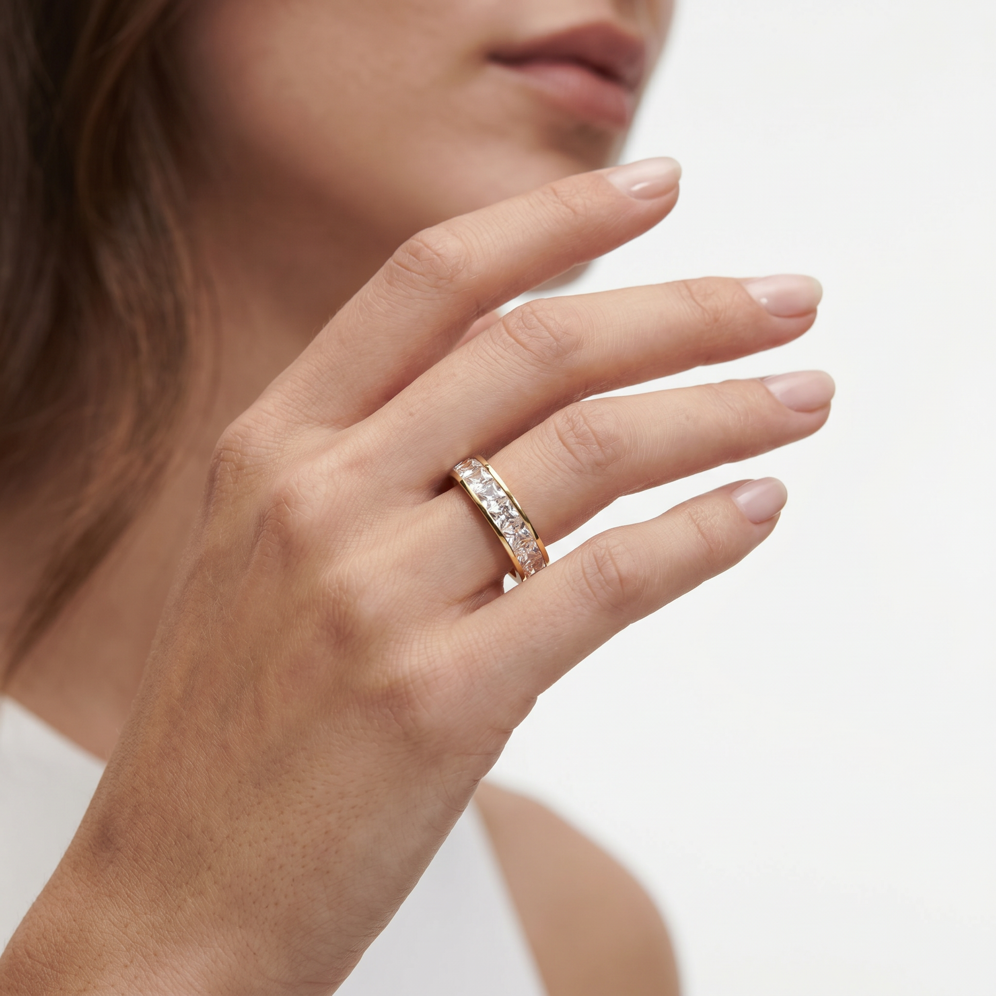Women Crystals Ring