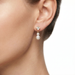Women Pearl Gold Earring