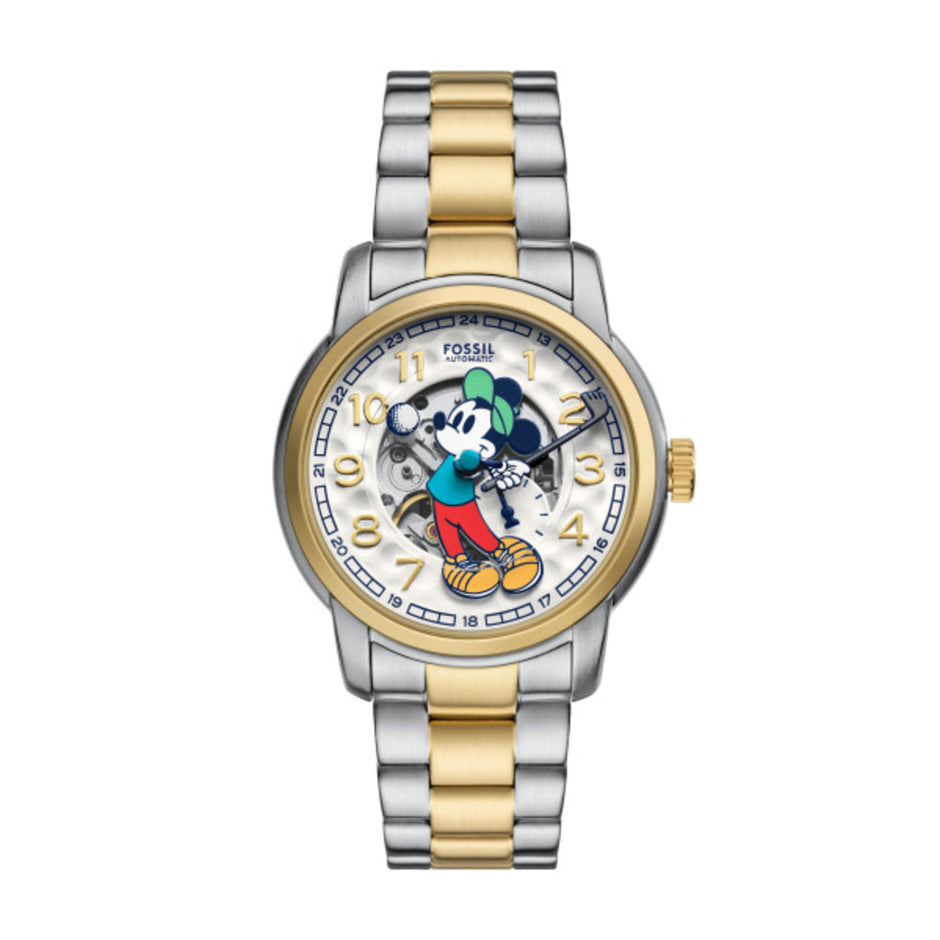 Unisex Mickey Mouse 2-Tone 40mm Watch