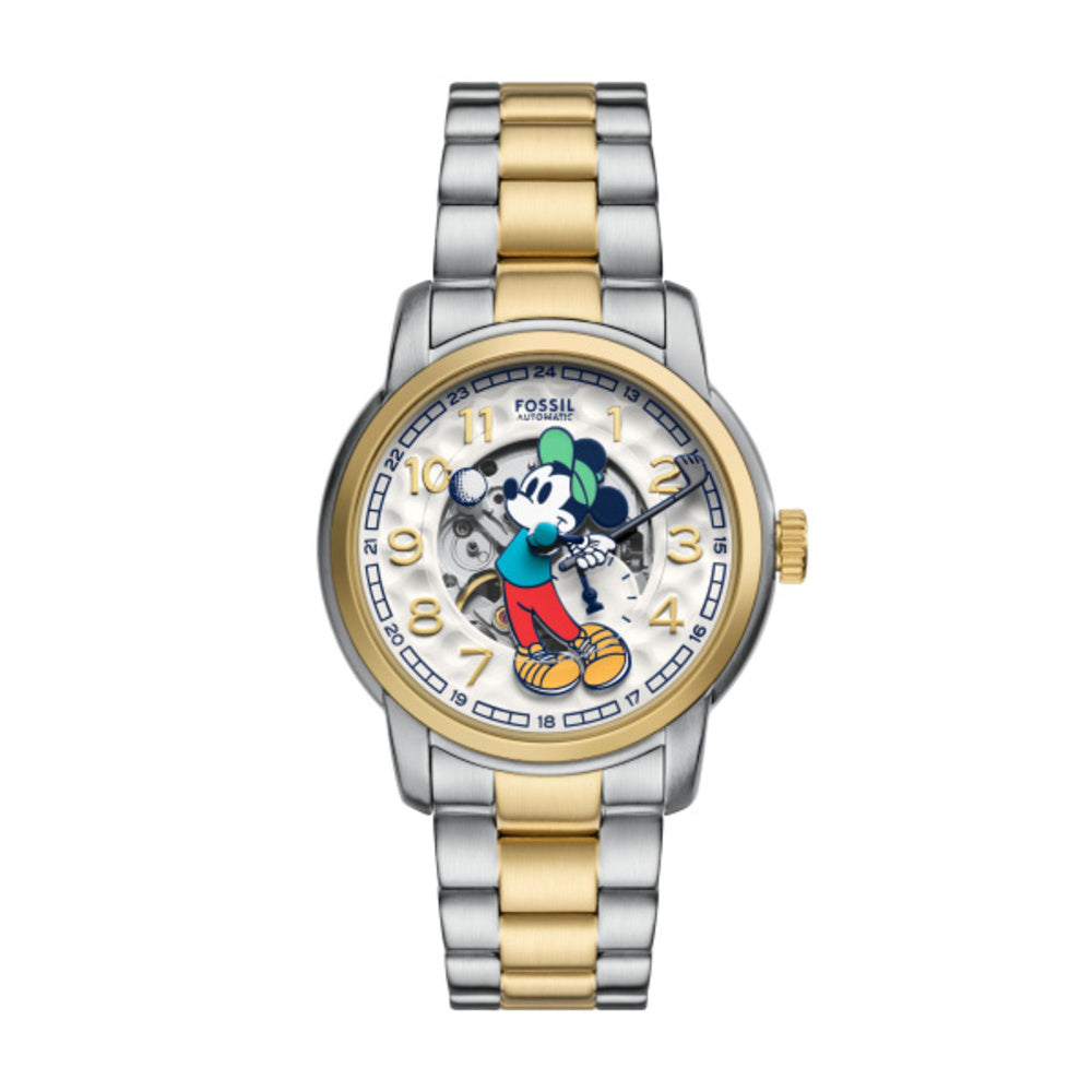 Unisex Mickey Mouse 2-Tone 40mm Watch