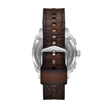 Men Minecraft Silver Watch