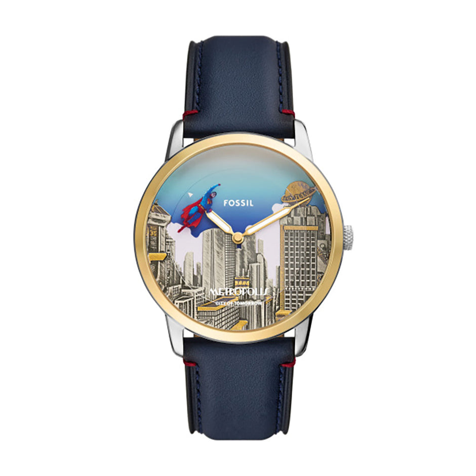 Men Superman 2-Tone Watch