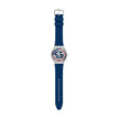 Men World Flags Big Tic USA Watch