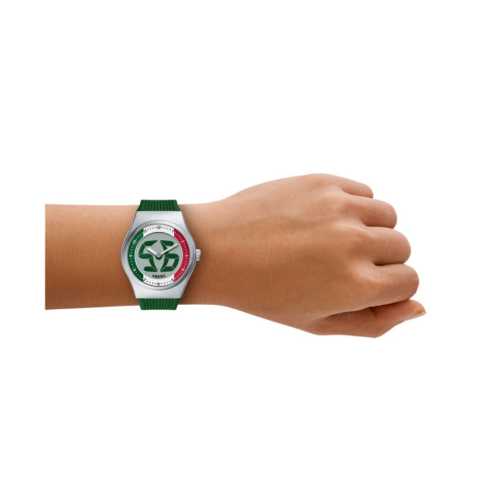Men World Flags Big Tic Mexico Watch